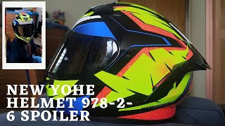 New Yohe 978-2 Helmet Unboxing & Review Yohe Helmet Limited Edition 978-2-06 Evaly Helmet