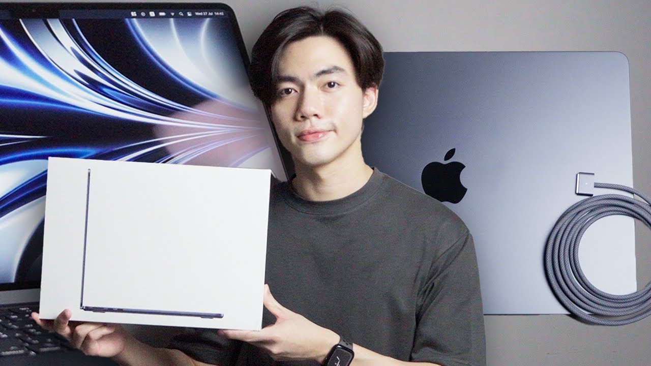 MacBook Air M2: แกะกล่อง + First Impressions! | bomyanapat