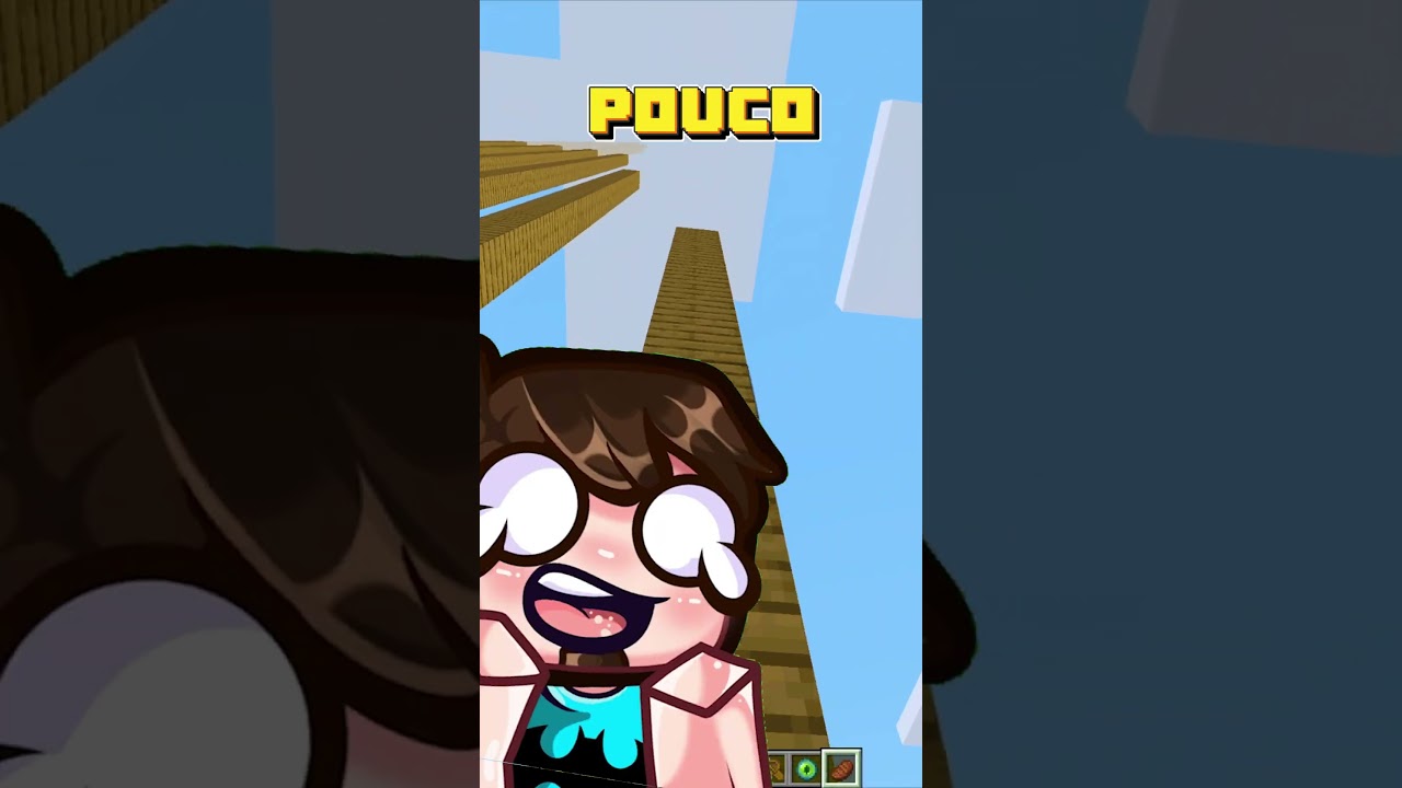 EU PULEI DO BLOCO MAIS ALTO DO MINECRAFT!