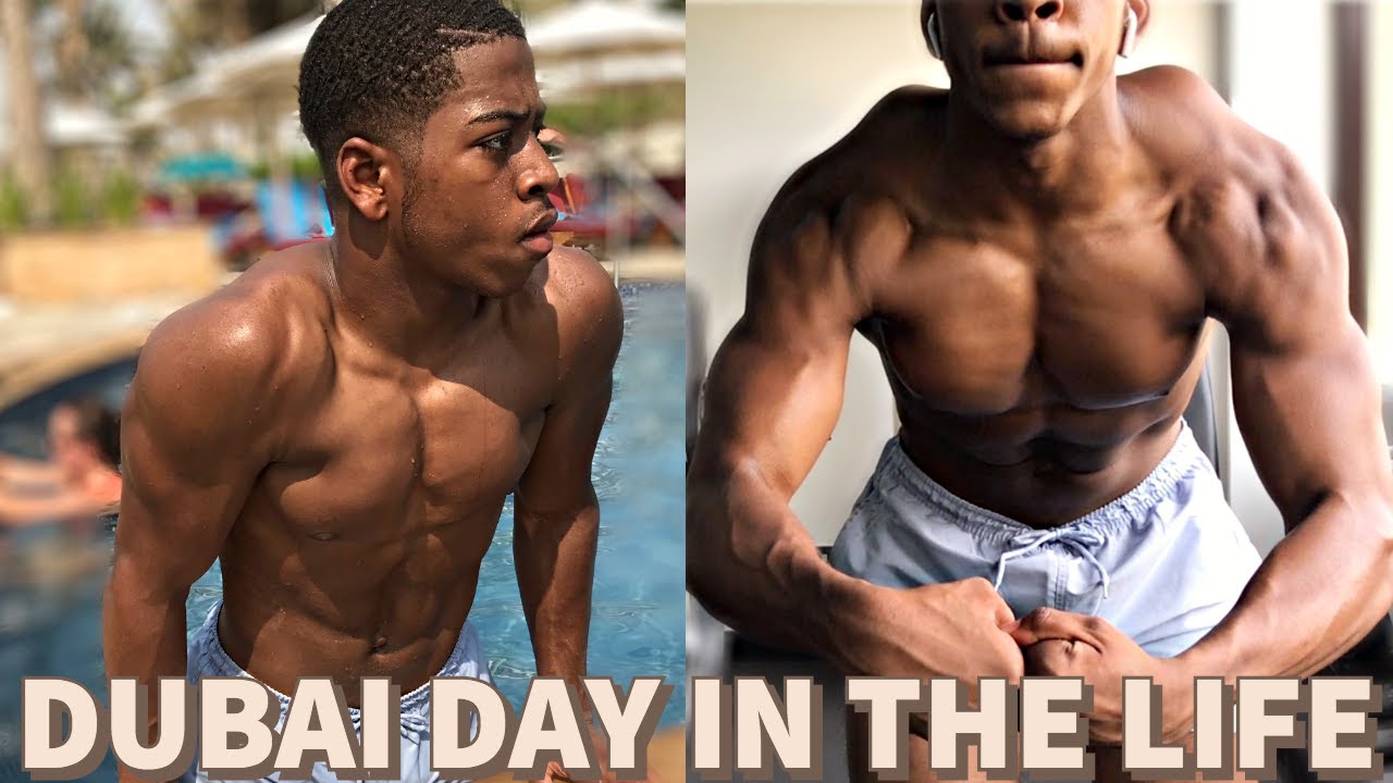Day In The Life Of A 16 Year Old Bodybuilder In Dubai Upper Body Workout Paddle Boarding Cinema