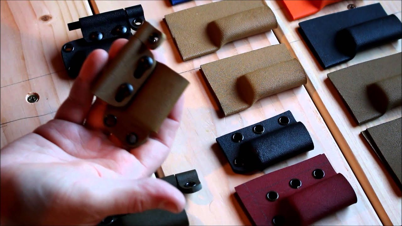 how to cut kydex forming kydex with heat gun