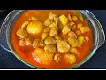          aloo soyabean curry bengali style 