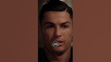 Cristiano Ronaldo cried when asked this 🥹.