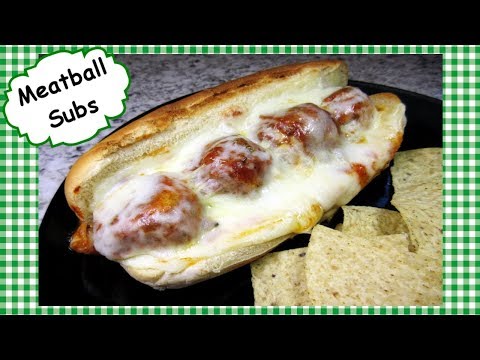 the-best-meatball-subs-recipe-~-how-to-make-meatballs-&-sub-sandwich-hoagie