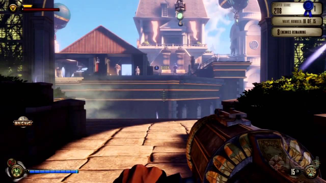 Bioshock Infinite Clash In The Clouds Dlc Ravens Dome Gameplay Youtube 