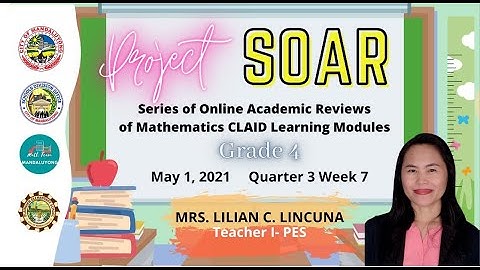 Perimeter of a Polygon - Mathematics 4 Quarter 3 Week 7 Project SOAR