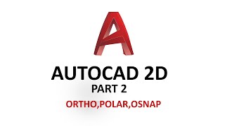 AUTOCAD TUTORIAL PART 2