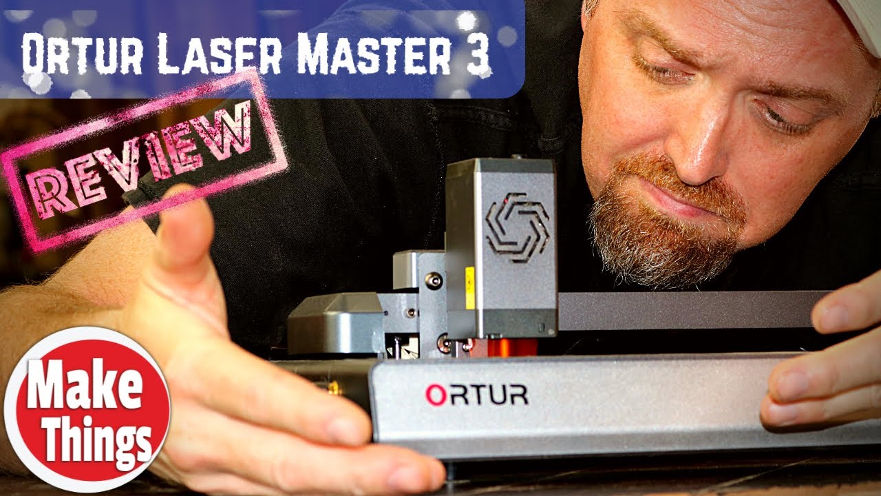 Ortur Laser Master 3 Review // Wait, you can use your cell phone to