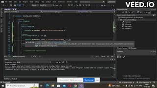 CONSTRUCTOR OVERLOADING IN C SHARP , WHAT IS CONSTRUCTOR OVERLOADING WITH EXAMPLE.
