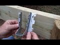 How I Install Joist Hangers