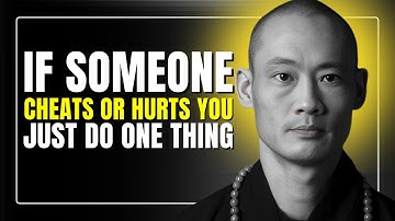 If someone cheats or hurts you, don