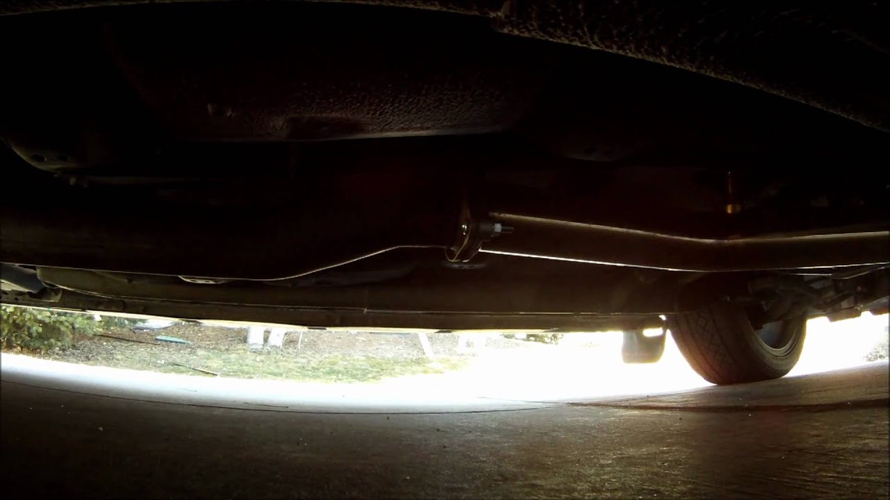 08 STi Exhaust Leak Downpipe to Catback YouTube