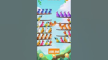 Birdsort Puzzle Game : Level 343 #puzzle #birdsort #glance #androidgames #MrAcarfil