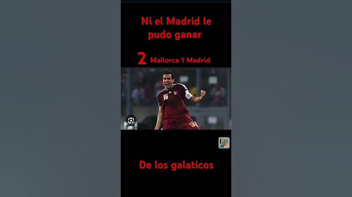 no el Madrid de los galácticos le pudo ganar #vivavenezuela #venezuela #juanarango