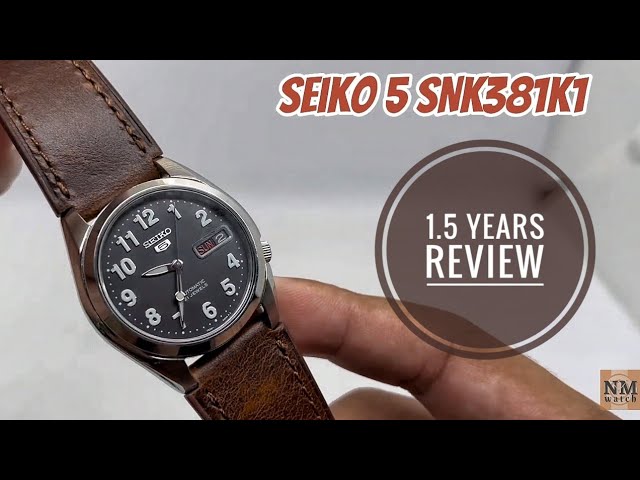 Watch Collection Revisit #19: Seiko 5 SNK381K1, you need to get this before  it's gone! - YouTube
