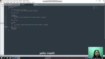 Pemrograman Bahasa C. program perulangan/Looping.(Modul 9)