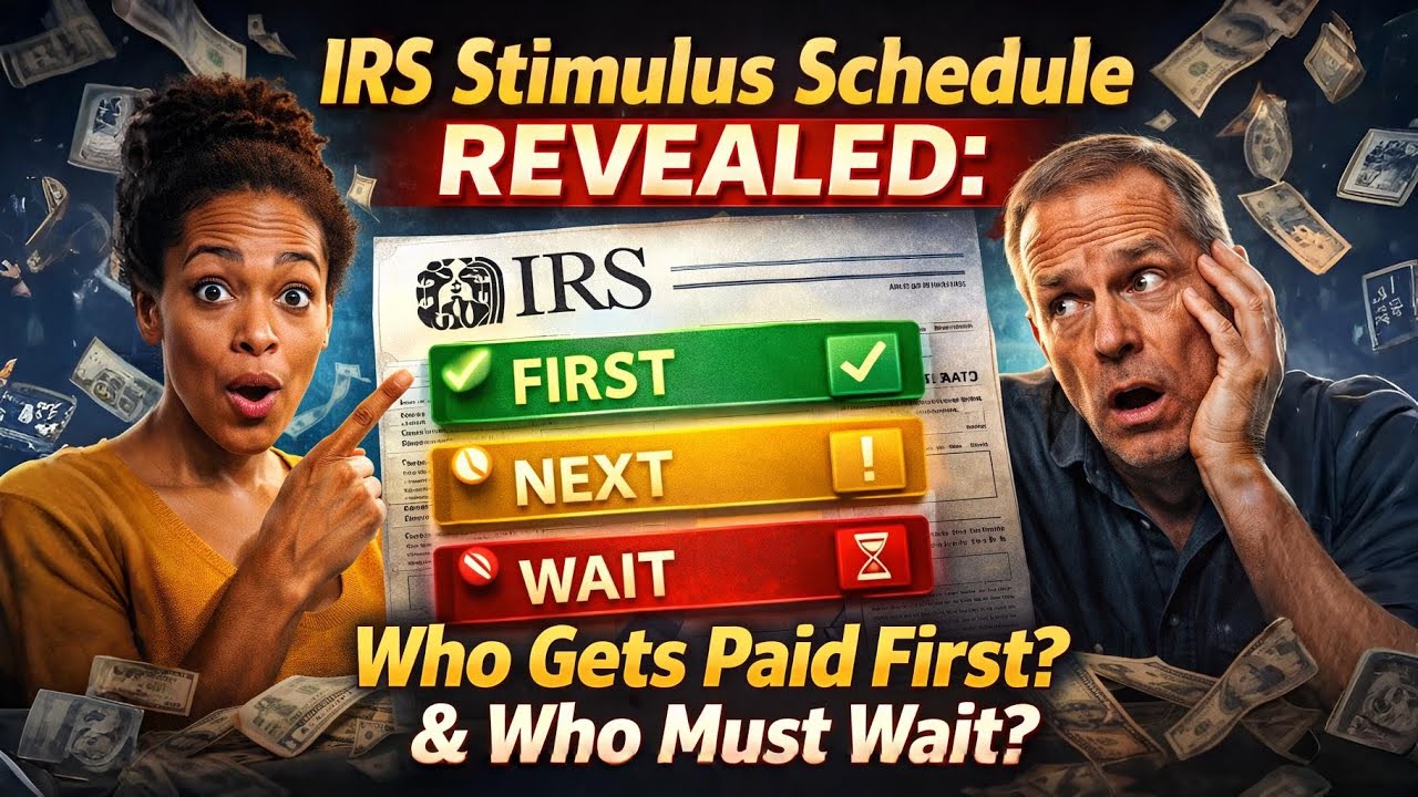 IRS Stimulus Schedule REVEALED: Who Gets Paid First? & Who Must Wait?