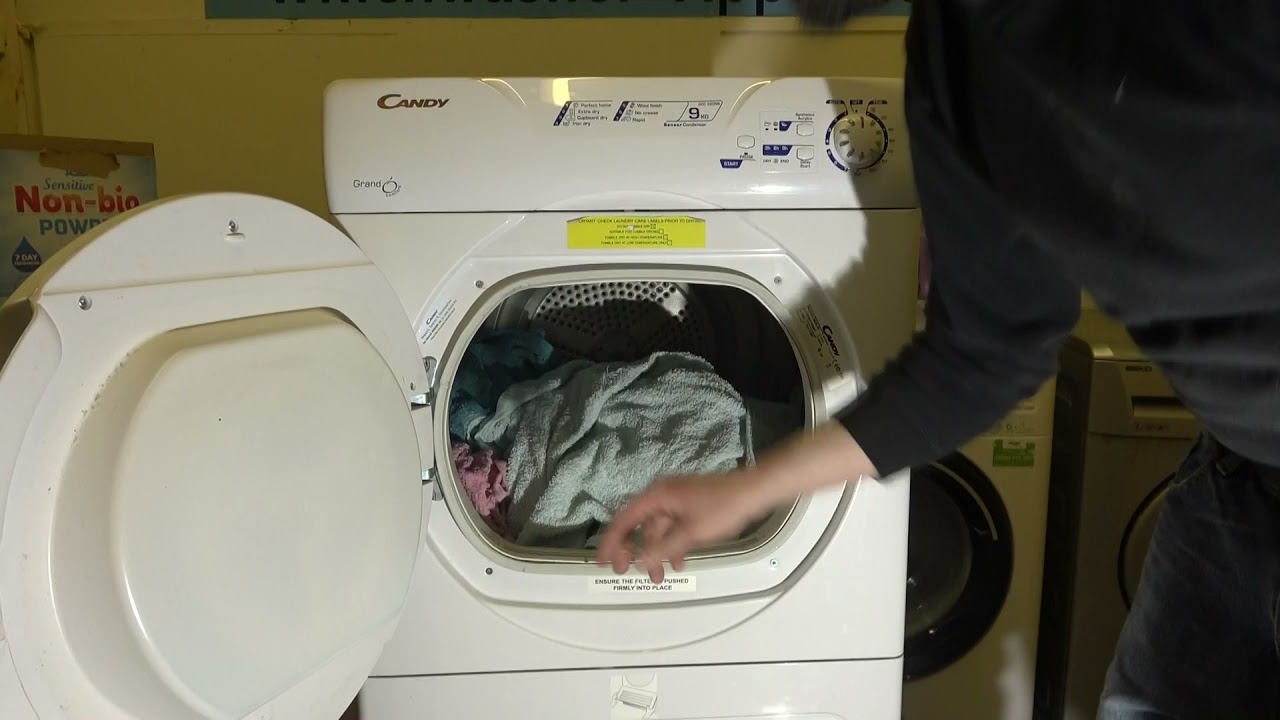 Review of Candy GrandO Comfort GOC590 9kg condenser dryer