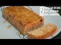 BUDIN DE PAN SIN HUEVO, SIN LACTEOS, SIN HORNO, SUPER FACIL!