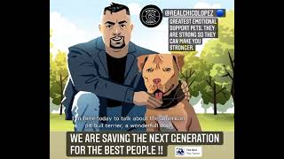 Chico Lopez. American Pit Bull Terrier. Educating The Real Pitbulls. Positive Ownership