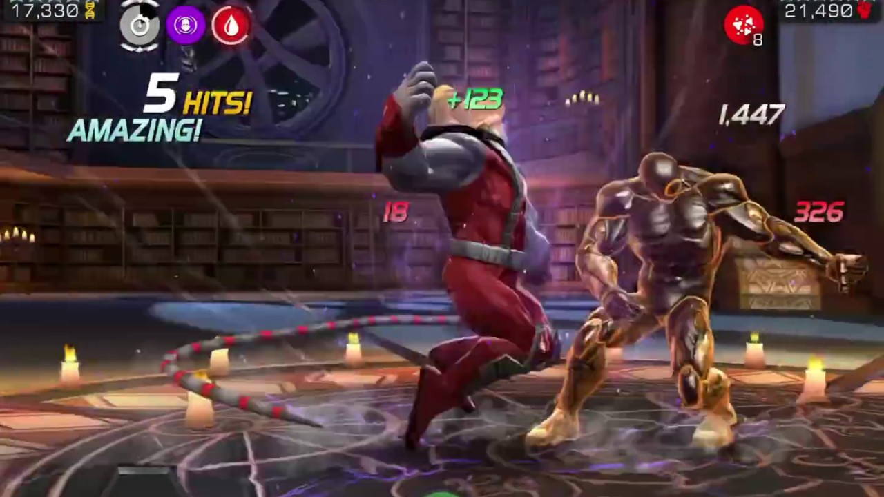 Omega Red vs Golden Symboid Uncollected / Epic