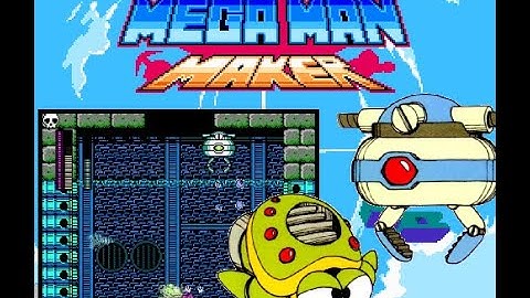 Mega Man Maker - Wily Stage 1 - Castle Entrance - Kamegoro Maker V2 (Mega Man 3)