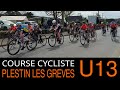 Course cycliste u13benjamins de plestin les grves 2024