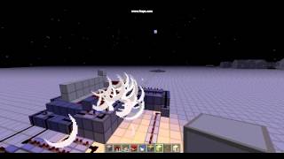 Minecraft: self loading and firing tnt cannon
