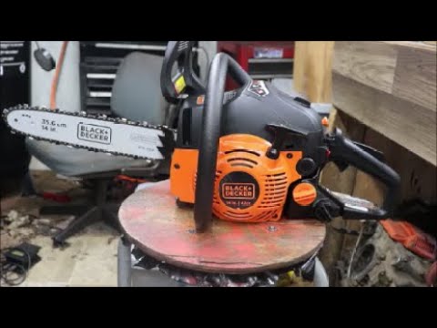 Black & Decker 40V Chainsaw Setup and Review 