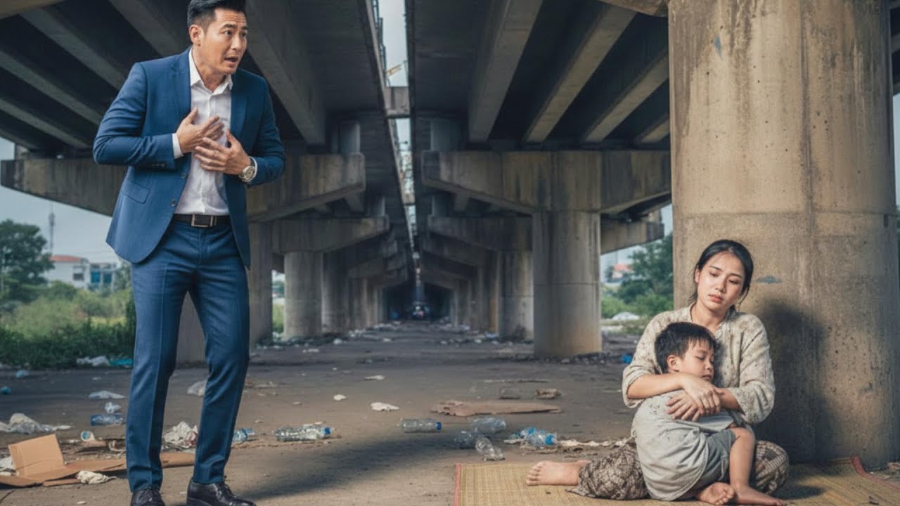 เศรษฐีกลับจากต่างแดน 3 ปี เพื่อพบลูก แต่ช็อกเมื่อเห็นภรรยาและลูกถูกไล่ออกจากคฤหาสน์ ต้องไปนอนใต้สะพา