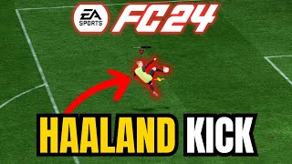 FC 24: Tutorial for Haaland Kick from Manchester City vs Borussia Dortmund #fc24 screenshot 4