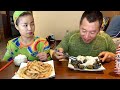 Eating showeating challengehusband and wife eating foodeatingmukbang asmr eating