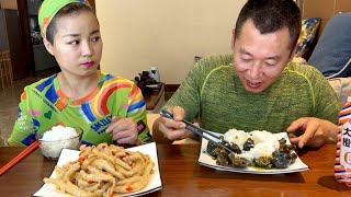 太气人了，你真以为我好欺负#eating show#eating challenge#husband and wife eating food#eating#mukbang #asmr eating