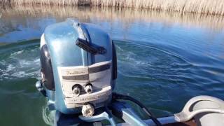 1956 Evinrude Fastwin 15HP Outboard Motor