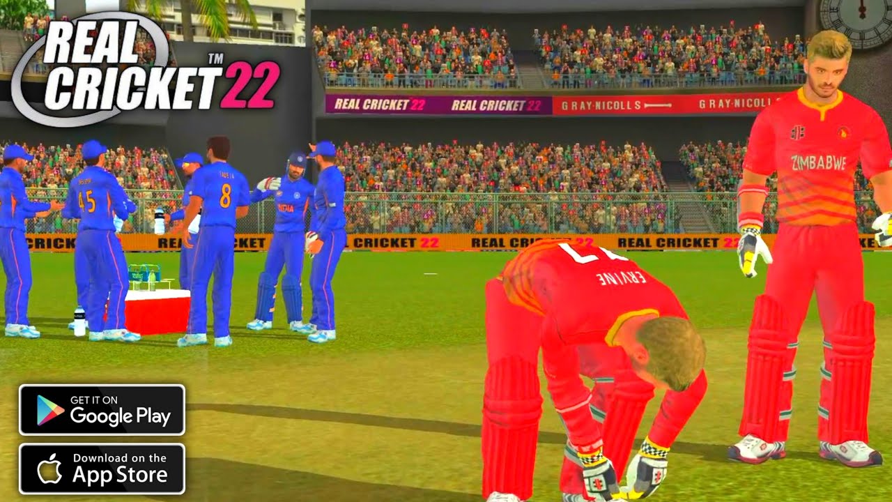 Real Cricket 22 Gameplay Android (Ultra Graphics) YouTube