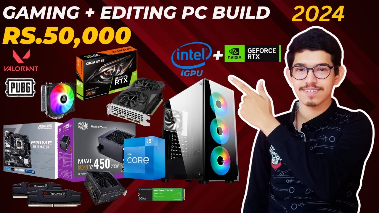50000 Gaming & Editing PC Build Best Budget Gaming + Editing PC Build