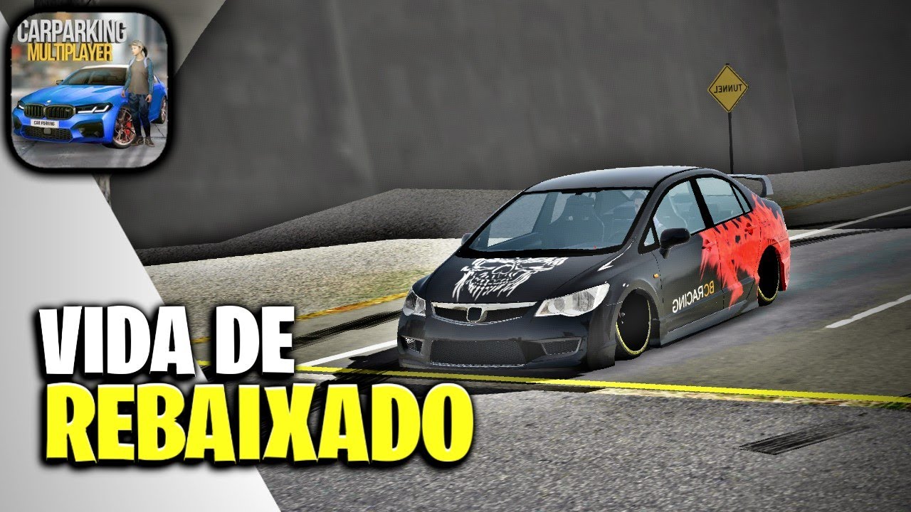 COMO É TER CARRO REBAIXADO NO CAR PARKING MULTIPLAYER 