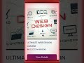 Learn how to design professional websites with this course. If interested kindly indicate
