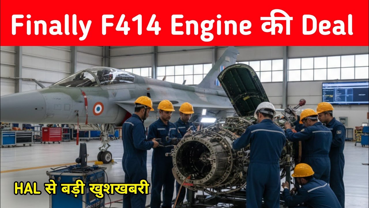 ब्रेकिंग- Finally F414 Engine की Deal - India US F414 Engine Deal final ...