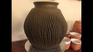 Vaas Maken Met Waterglas Structuur