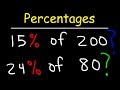Percentages Made Easy!