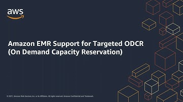 Amazon EMR Support for Targeted ODCR