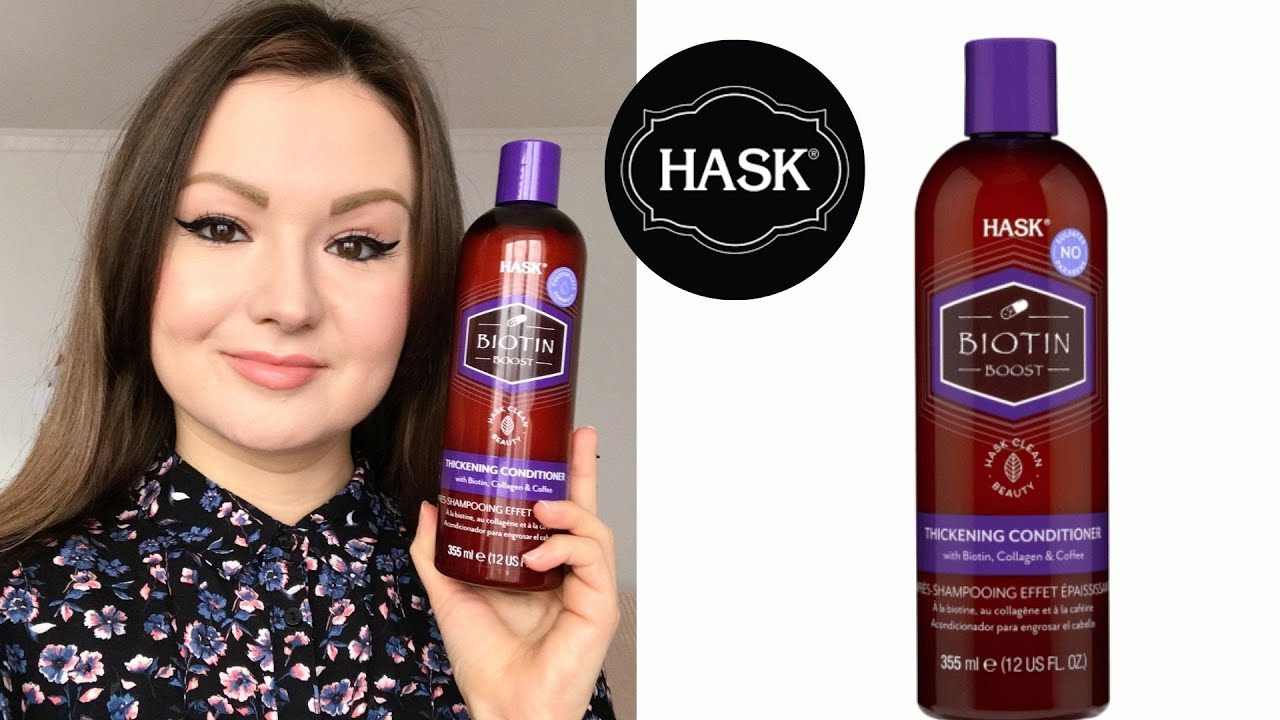 Hask Biotin Boost Thickening Conditioner - Review 🟣