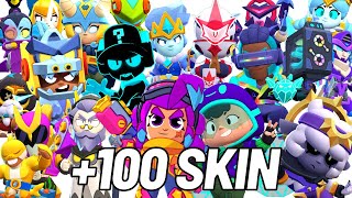 +100 SKİN'İ OLAN HESAP İNCELİYORUZ  Brawl Stars