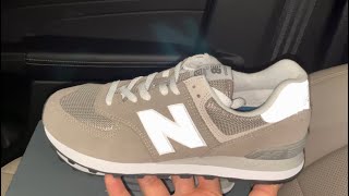 New Balance 574 Grey Day Classic Running shoes - YouTube