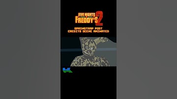FNAF MOVIE 2 SPRINGTRAP POST CREDITS SCENE ANIMATED #fnaf #animation #fnaf2 #movie #animated