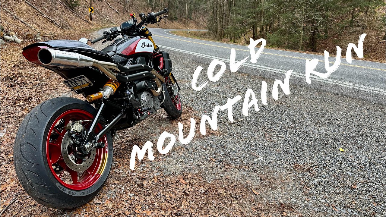 One last FTR1200 ride before the snow storm