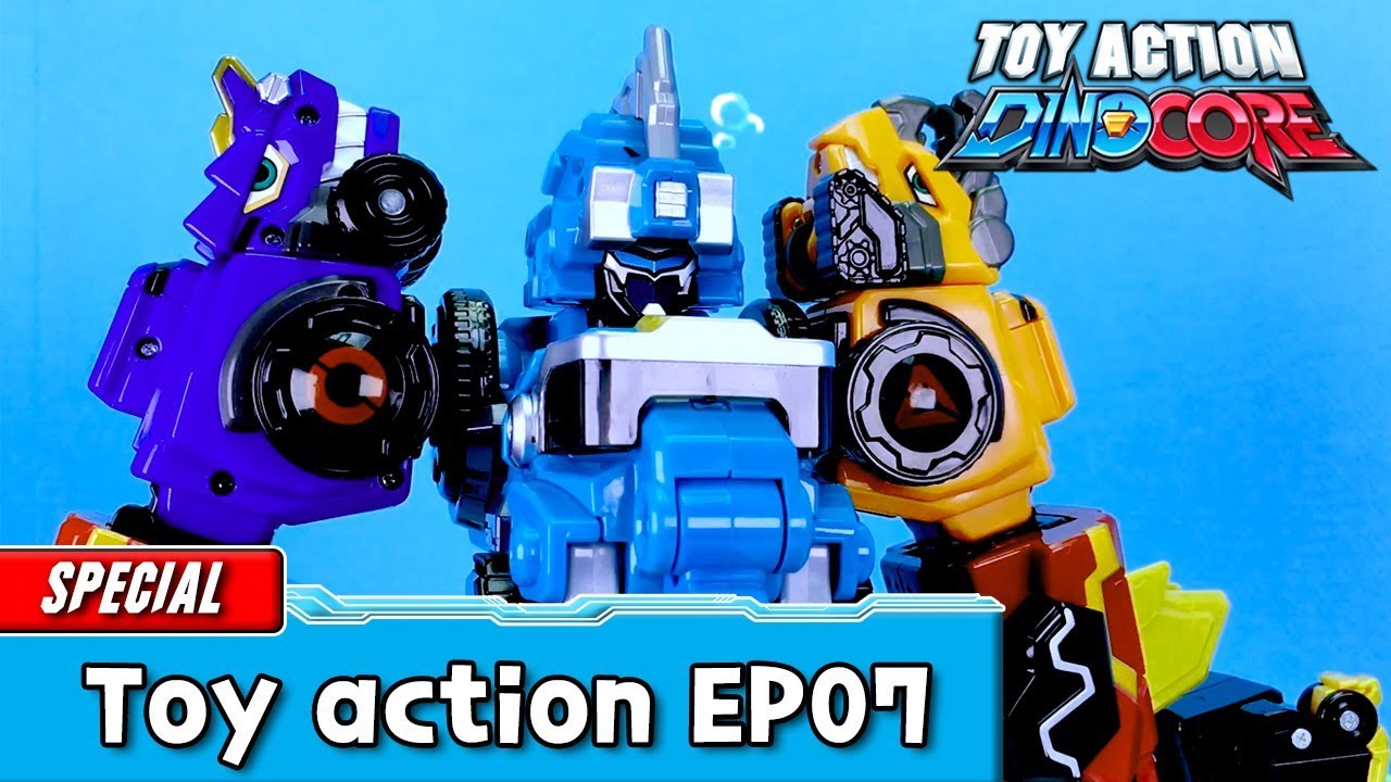 ⁣[DinoCore] Toy Action | EP 07 | Catch the Shark with Akan | Videos for Kids | Special Video | TUBA n