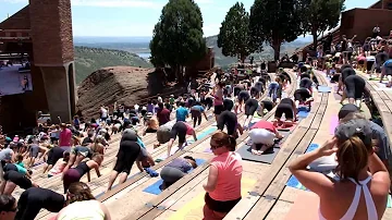 Michael Franti Acoustic Yoga on the Rocks July 3rd, 2013