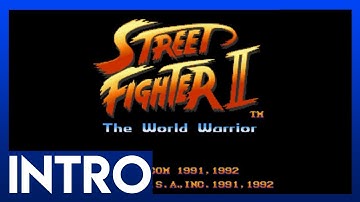 Street Fighter II: The World Warrior INTRO (SNES)